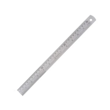 Regla de Metal 30Cm Security
