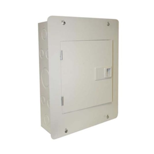 Tablero Bifasico Metal para Breaker 4 Circuitos Security