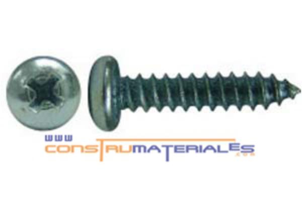 Tornillo Autorr Estria C/Pan 10 X 1"
