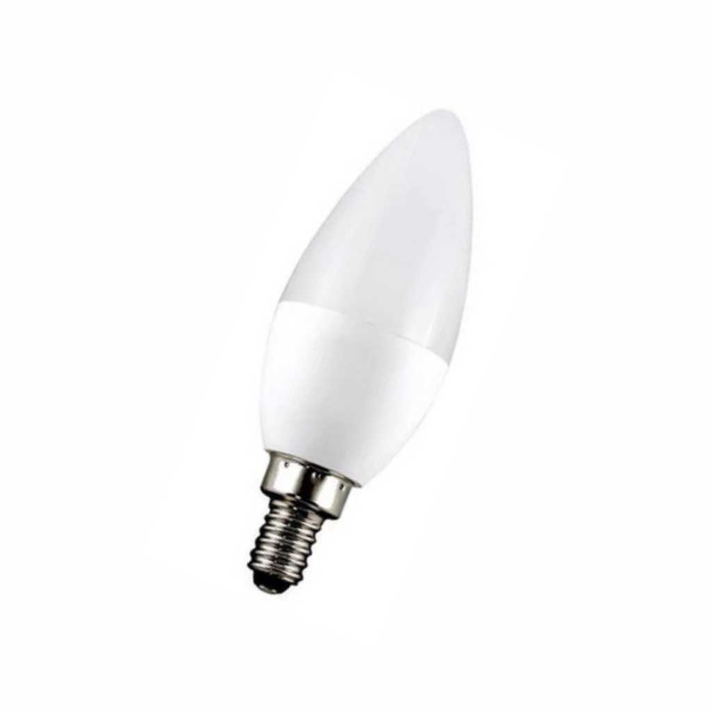 Bombillo Led Tipo Vela 6W Rosca E14 6500K