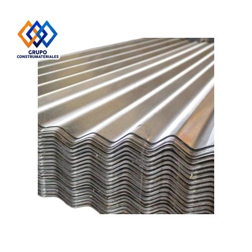 Lamina de Zinc 2Da C-35 0.17Mm X 80Cm X 3.60 Ml Importada