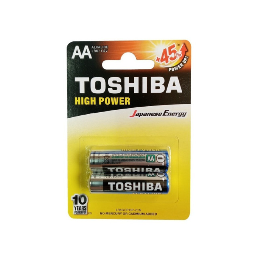 Pila Alcalina Aa Toshiba Blister