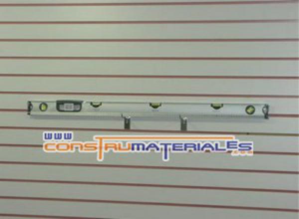 Nivel de Aluminio 100 Cm de 5 Gotas Saco