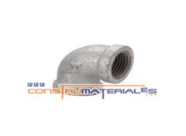 Codo Galvanizado 2-1/2" X 90°