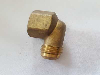 Conector Macho Hembra 90¬ 3/8 X 1/2