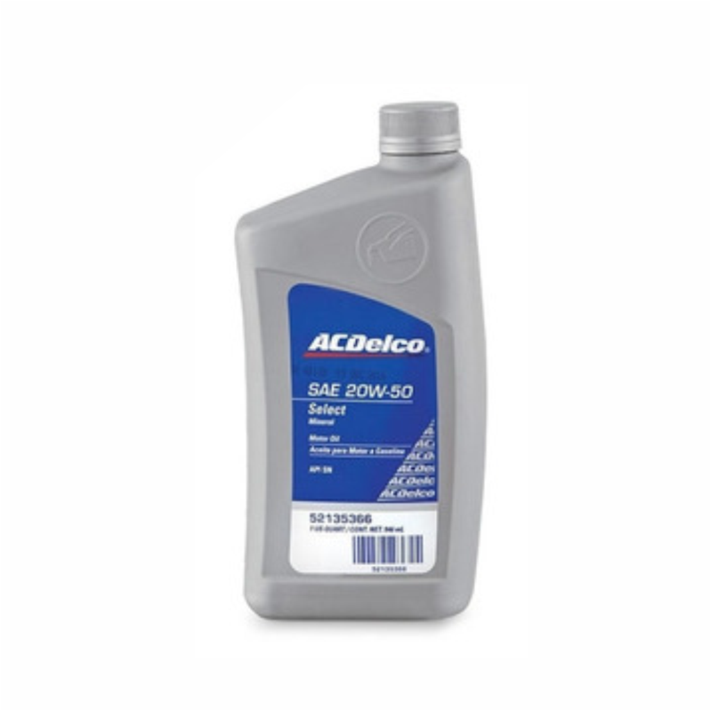 Aceite Mineral 20W50 Acdelco
