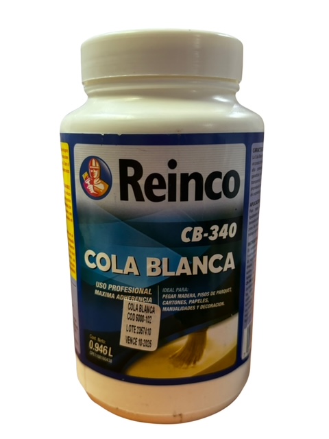 Cola Blanca Cb-340 1/4 Gal 0.946L Reinco