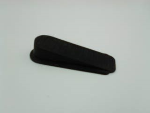 Cuña de Goma Negra para Puerta