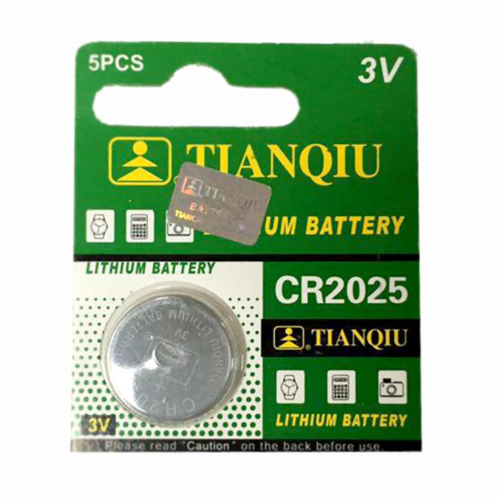 Pila Boton 3V-Cr2025 Tianqiu