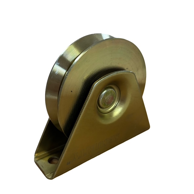 Rueda para Porton 3" con Base con Rolin Canal V