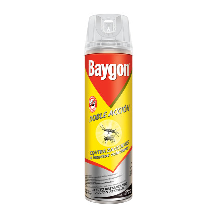 Baygon Doble Accion Contra Insectos Voladores 360 Ml