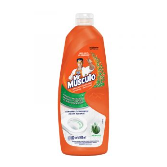 Limpiador Liquido para Inodoros Naturaleza Mr Musculo 500Ml