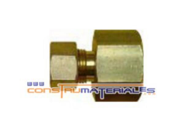 Conector Hembra de Compresion 5/16 X 1/8