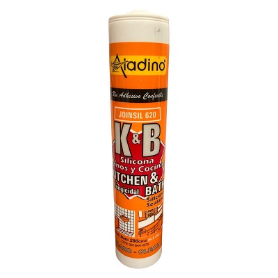 Silicon Baños y Cocina Antihongos 280Ml Transparente