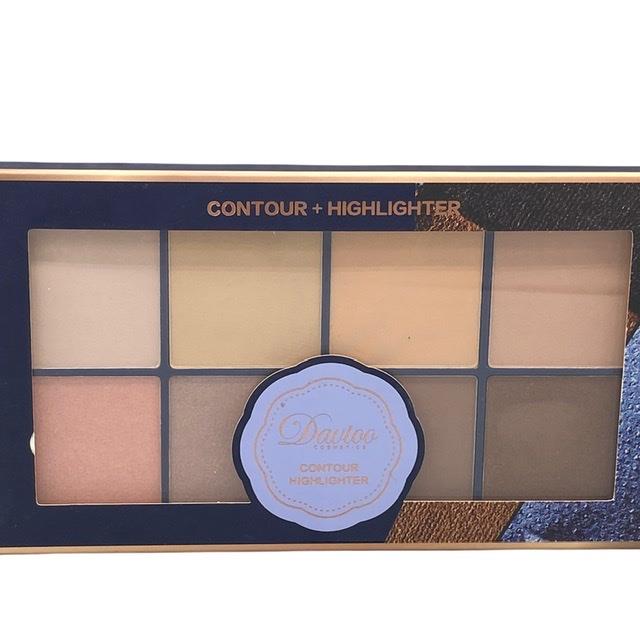 Paleta de Contornos e Iluminadores Davioo Cosmetics