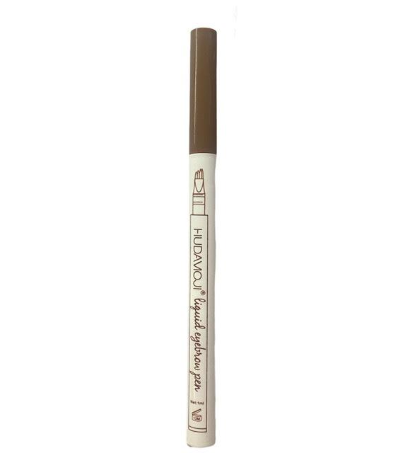 Lapiz Liquido para Cejas A Prueba de Agua Hudamoji Tono Marron