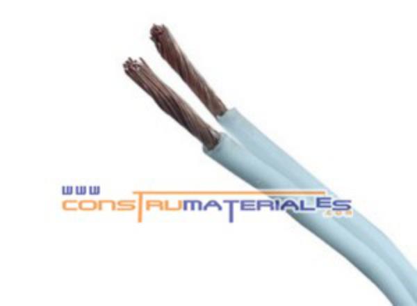 Cable Spt 2 X 18 Awg Blanco por Metro