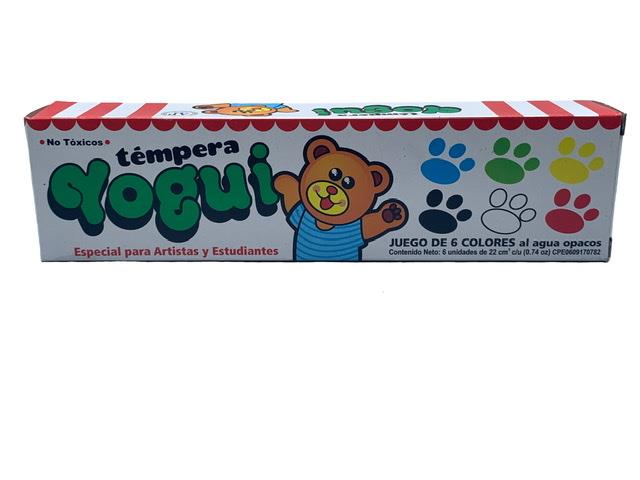 Tempera Escolar 20 Cc