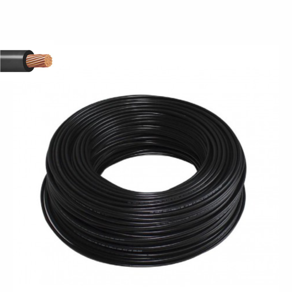 Cable Thw #12 Negro por Metro