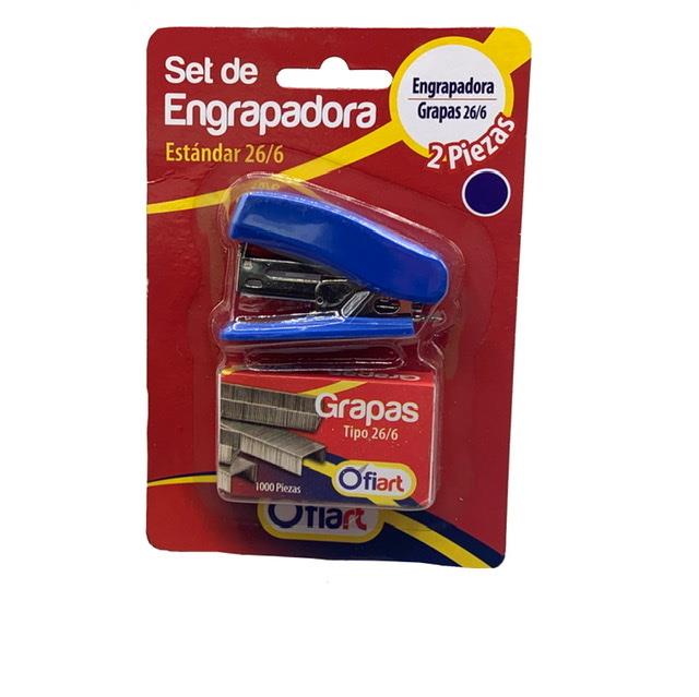 Set de Mini Engrapadora con Grapas