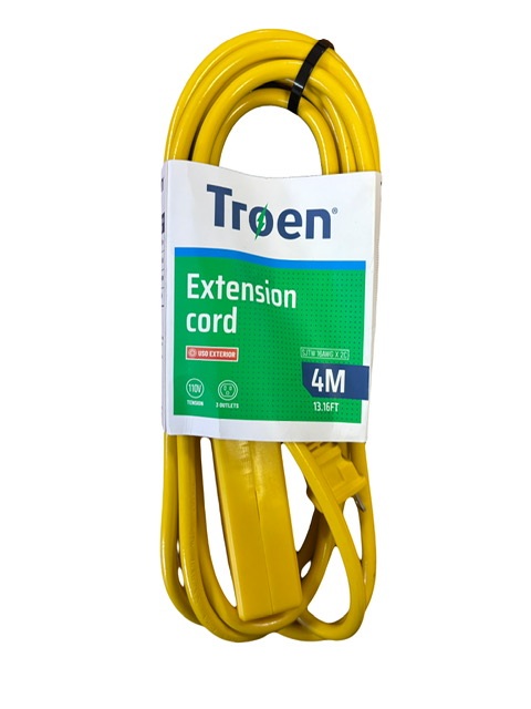 Extension Electrica 4 Metros 110V Troen