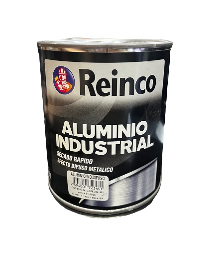 Aluminio Industrial Difuso Metalico Reinco 1/4 Galon