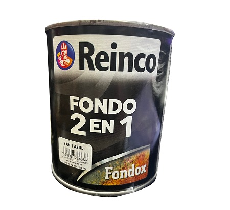 Fondo 2 en 1 Azul Reinco 1/4 Galon