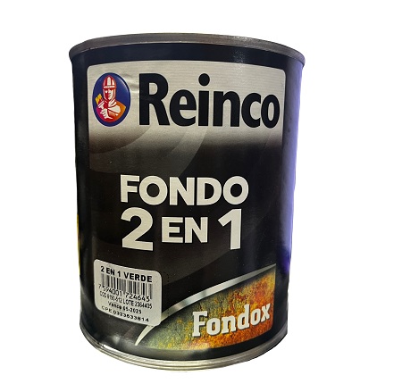 Fondo 2 en 1 Verde Reinco 1/4 Galon