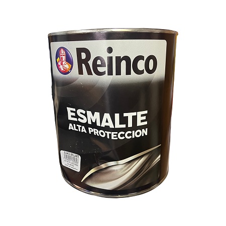 Pintura Esmalte Alta Proteccion Negro Mate Reinco 1 Galon
