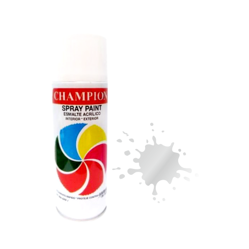 Pintura Spray Champion Plateado