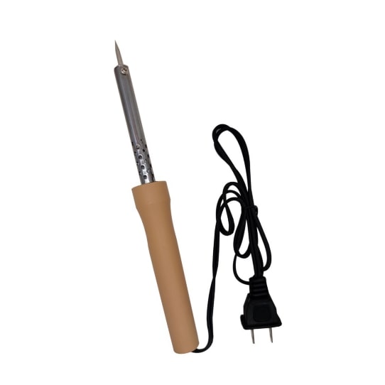 Cautin Electrico para Soldar 40W 110V Troen Punta Fina Redondeada