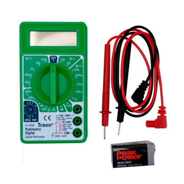 Tester Multimetro Probador de Voltaje Digital Troen