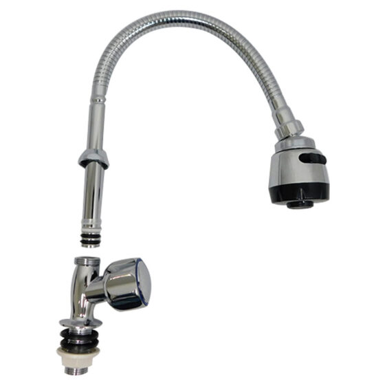 Griferia para Fregadero Individual Cuello Flexible Griven