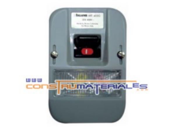 Interruptor Ticino Gris 603-G