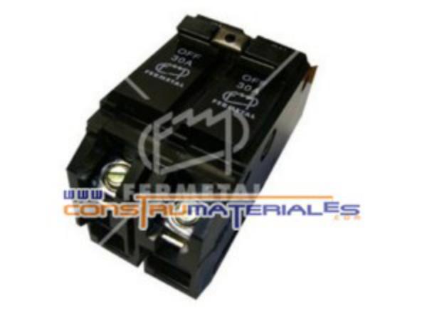 Breaker P/Sobreponer Fermetal 2 X 30