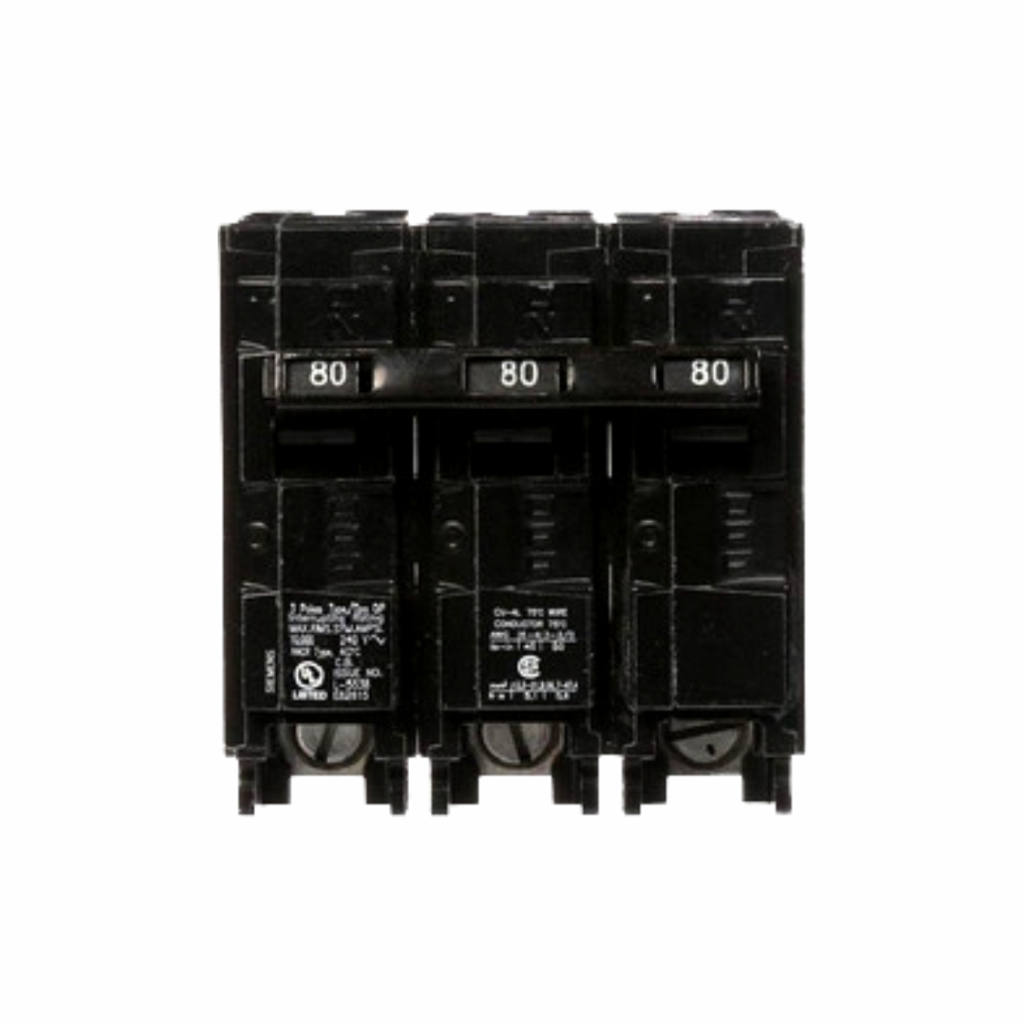 Breaker P/Tablero Siemens 3X80 Amp