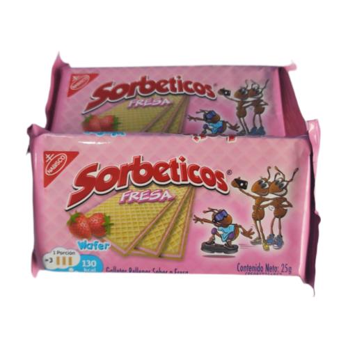 Sorbeticos de Fresa