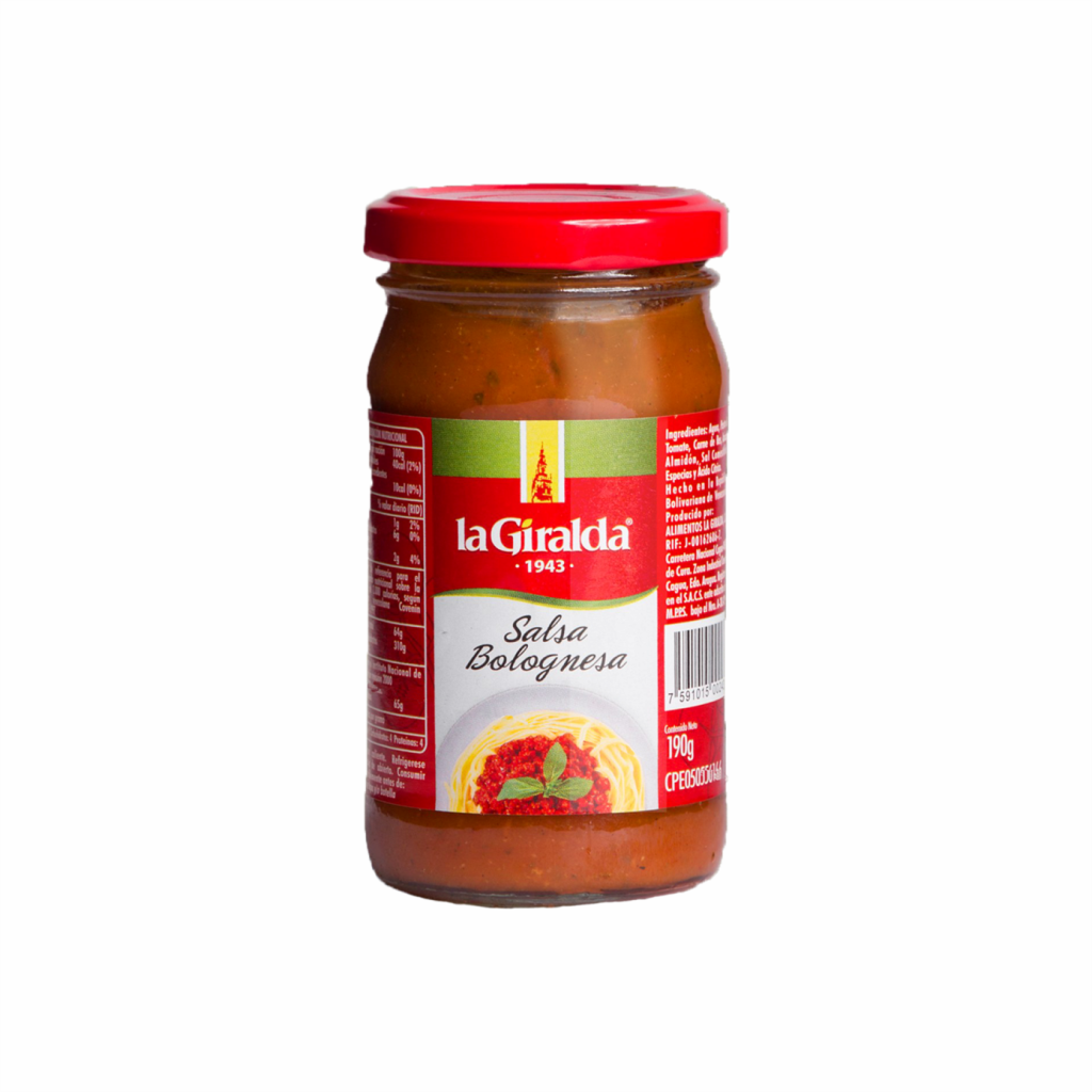 Salsa Bolognesa la Giralda 190Gr