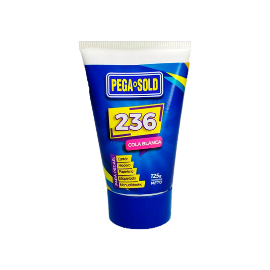 Pega Sold 236 Cola Blanca 125Gr
