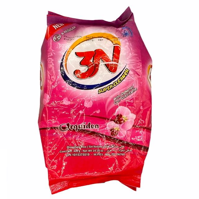 Detergente 3N Fragancia Orquidea 400 Gr