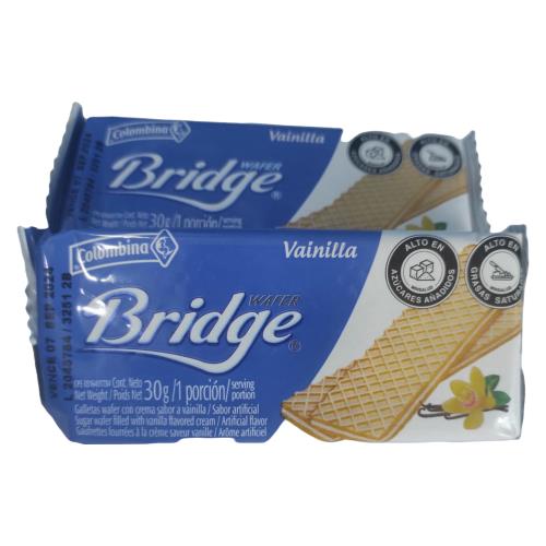 Galletas Wafer Bridge Vainilla