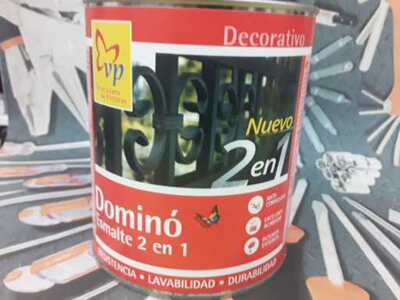 Pintura Esmalte 1/4Gl 2 en 1 Gris Machete