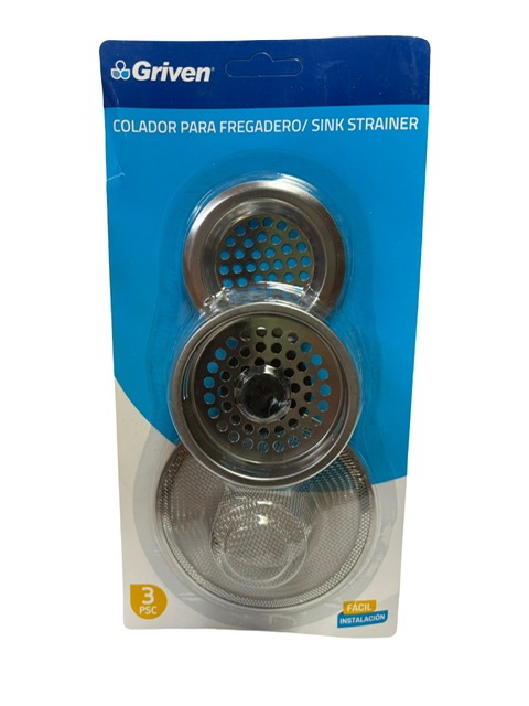 Colador para Fregadero 3 Pzs Griven