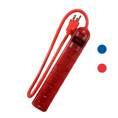 Regleta Electrica 6 Tomas 125V 50Cm Troen