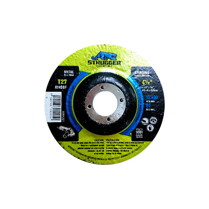 Disco P/Esmerilar Metal 4-1/2" Strugger