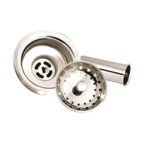 Desague para Fregadero de Acero Inox con Tuerca Metal Valvtech