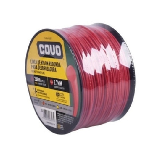 Nylon Redondo para Desmalezadora 2.7 Mm por Metro Covo