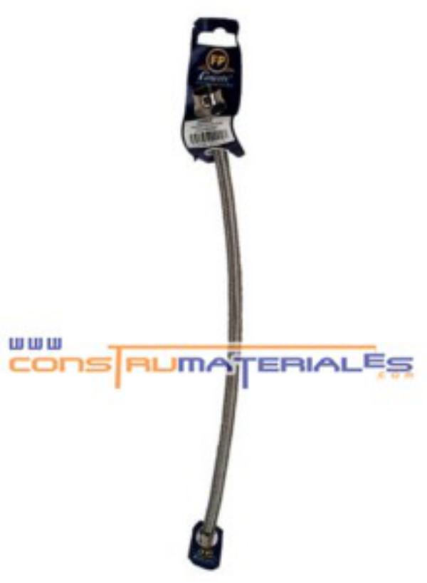 Manguera Flex 1/2 X 1/2 40Cm A/Inox Fp