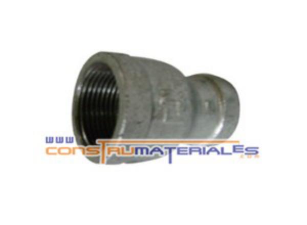 Anillo Reducido Galvanizado 1-1/2" X 1"