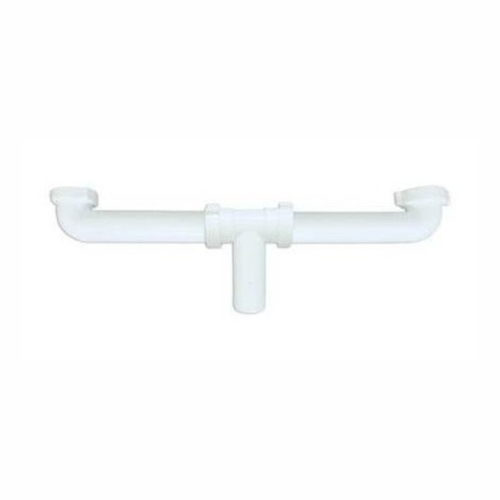 Colector Doble de Fregadero con Borde 1.1/2"
